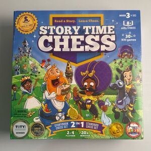 Story time Chess Game 2 in 1 New Wrapped Kids Game